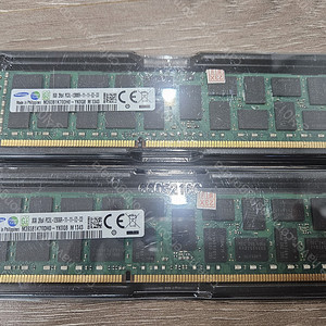 삼성 서버 메모리 RAM DDR3 8GB 2Rx4 PC3L-12800R M393B1K70DH0 2개 일괄