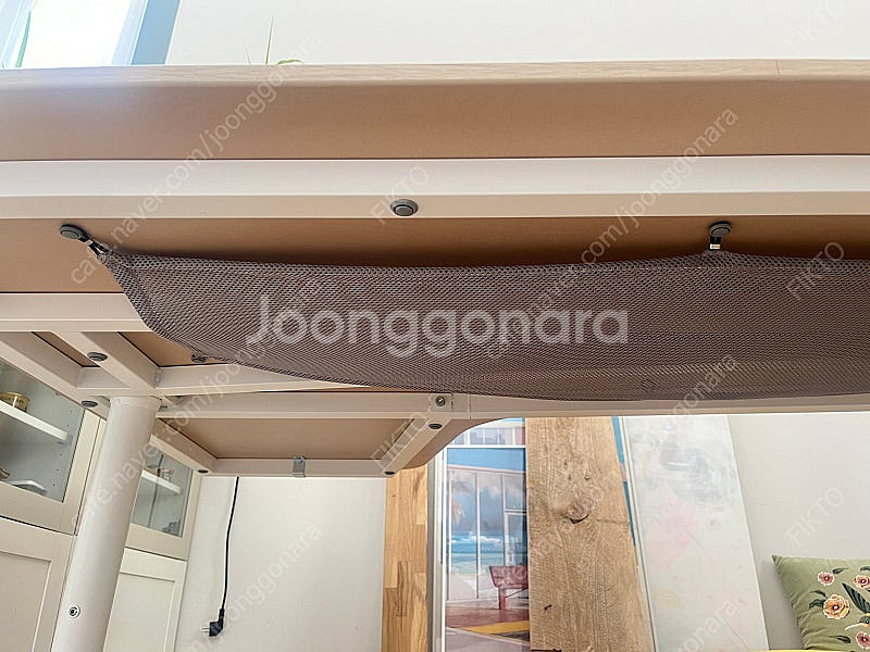 이케아 베칸트 코너책상 R (참나무/화이트) 판매합니다...--4