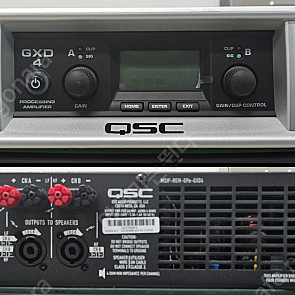 QSC 디지털앰프 GXD-4 입니다.