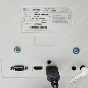 LG 27MK600Mw (상태 좋은 중고 모니터)