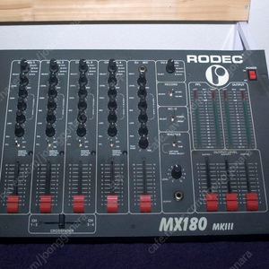 DJ mixer , 디제이믹서, 오디오믹서 RODEC MX180 MK III