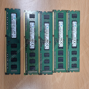 삼성 DDR3 메모리 4GB 5장 2만원