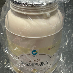 청정원 마요네즈 3.7kg 미개봉 뚜껑없음