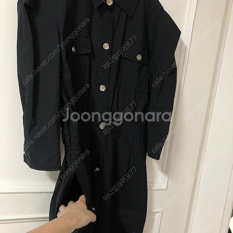 바스락 퍼프 원피스 제이마인 결혼식 하객룩 상견례 타임...--8