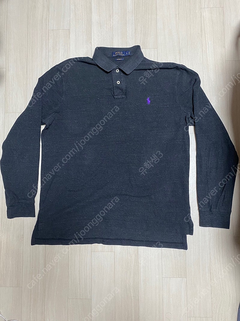 폴로 랄프로렌 긴팔 폴로 최신라벨 PK 카라티셔츠 라지 Polo Ralph Lauren