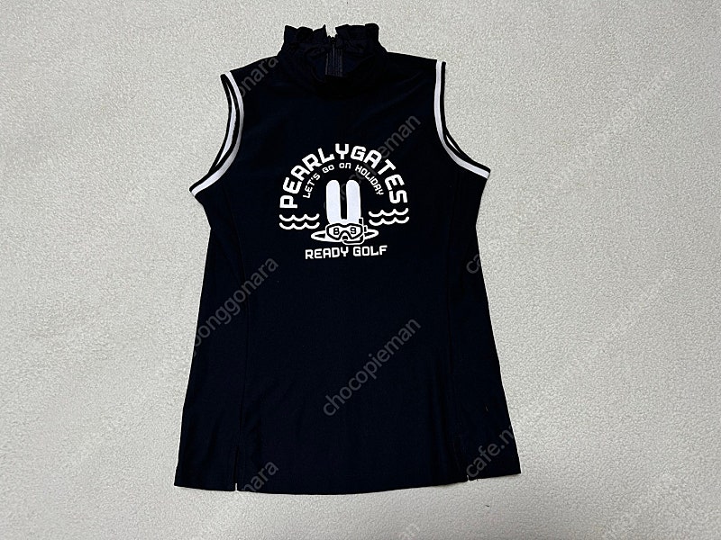 파리게이츠 여름용 반하이넥 민소매 골프 티셔츠 여성용 0사이즈 90사이즈 55사이즈