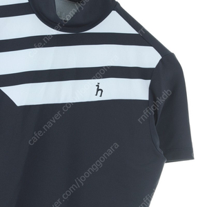W(M) 헤지스 반팔 카라 티셔츠 네이비 골프 기능성