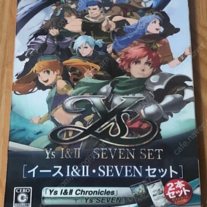 YS 1&2, 7 set PSP 게임