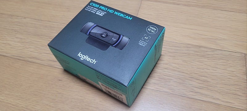 로지텍 C920 PRO HD WEBCAM 웹캠 국내정품 새제품
