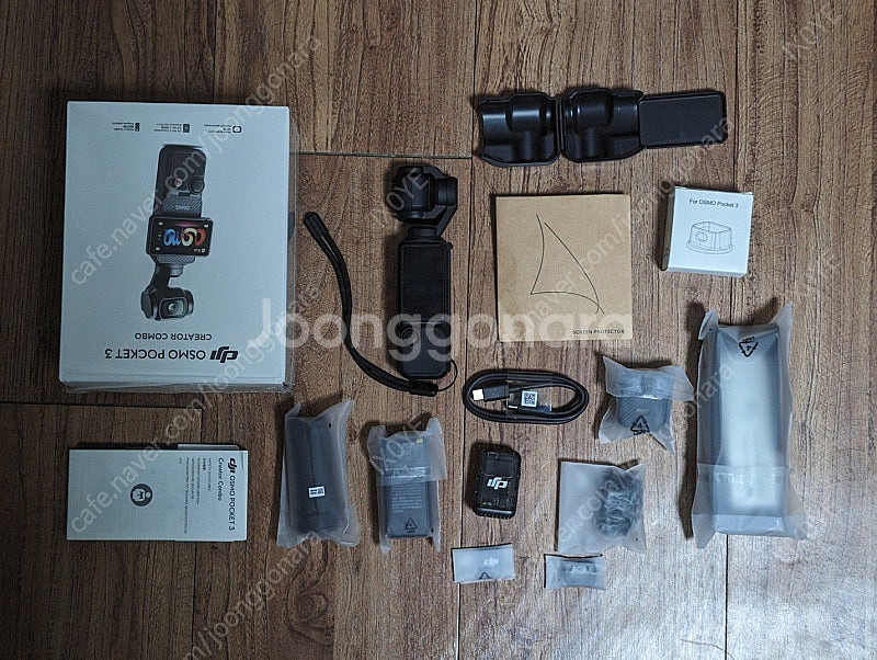 DJI POCKET 3 COMBO ( 포켓 3 콤보 ) 5년보증 + (렉사 633x 256GB *2) + 기타 액세...--0