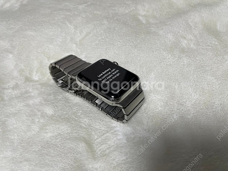 애플워치3 42mm 셀룰러 스테인리스--0
