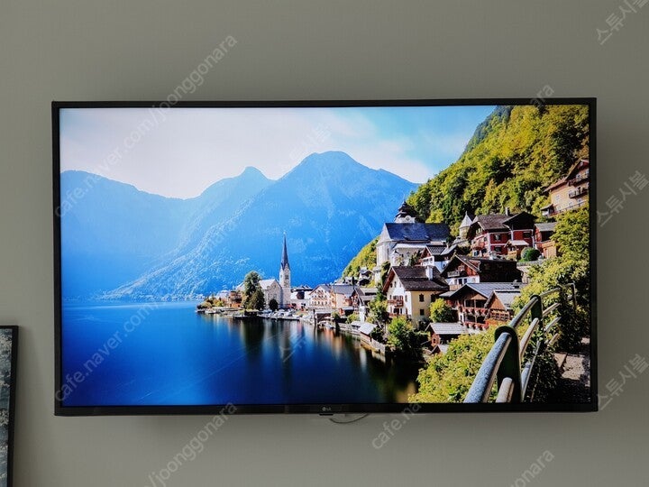 LG 55인치 4K UHD 스마트TV (AI ThinQ) 36시간 사용