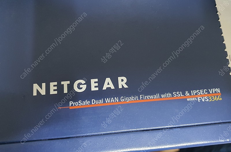 NETGEAR FVS336G 방화벽 넷기어 듀얼 WAN VPN 라우터 공유기 Dual IP Router