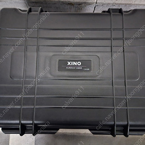 [단순개봉]XINO 지노케이스 C602B 판매합니다.(뚜껑스폰지/분할패드(DP602)/캐리어용핸들/바퀴 포함)