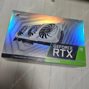 컬러풀 rtx3060 ultra oc 12gb 풀박스