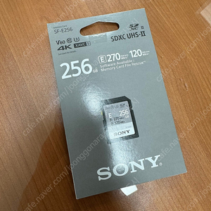 소니정품 SD카드 256GB (SF-E256) 새상품