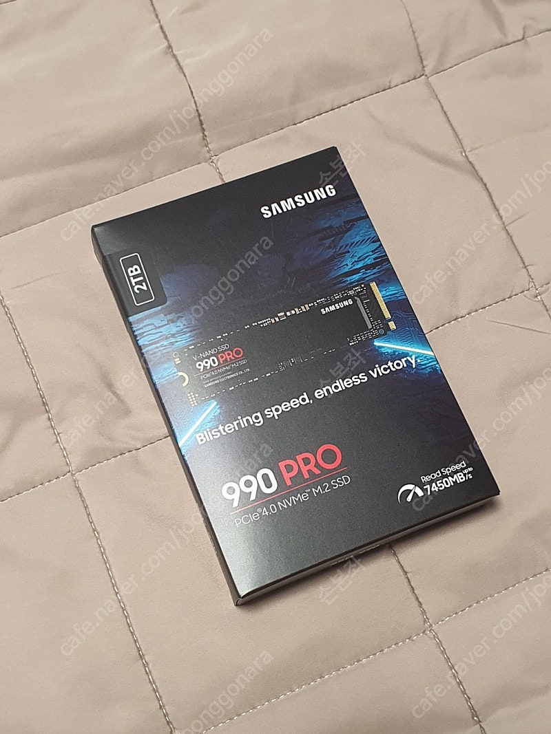 삼성전자 990 PRO M.2 NVMe 2TB, 방열판 (미개봉 택포)