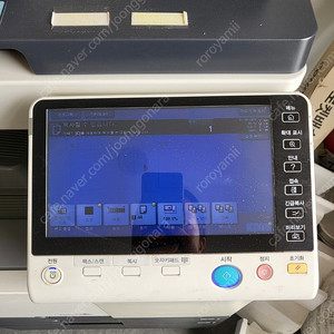 신도리코 D411 컬러프린트 복사 스캔 팩스