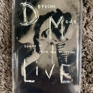 Depeche Mode LIVE 카세트 미개봉 us