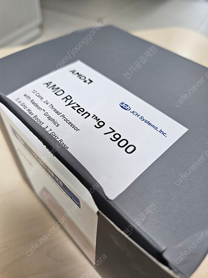 AMD 라이젠9-5세대 7900 (라파엘) (멀티팩(정품)) 택포40