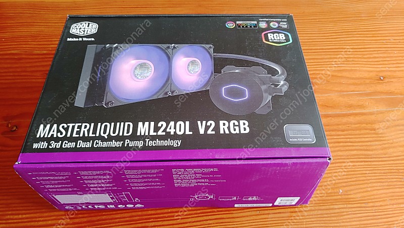 (광주광역시) 쿨러마스터 수냉쿨러 ML240L RGB