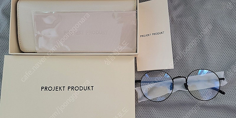 정품 프로젝트프로덕트 S14 검정 안경 판매합니다.