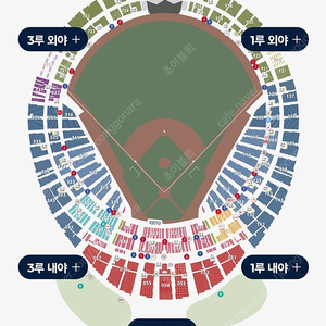 6월25일(화), 26(일수), 27일일(목) 롯데 VS KIA [3루단체석 3인석, 4인석, 중앙탁자석 2연석, 와이드탁자석 2연석, 내야필드석 2연석]