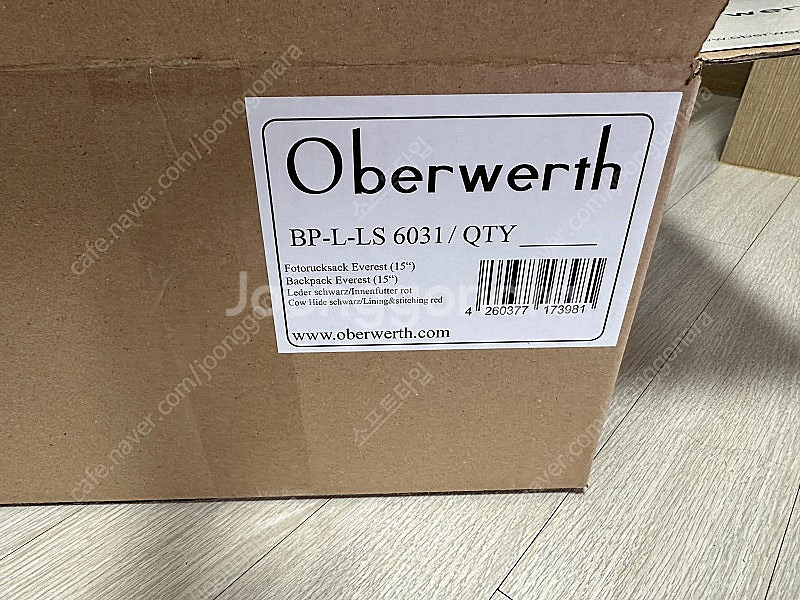 오버베르트 에버레스트 백팩 블랙 Oberwerth Ev...--1