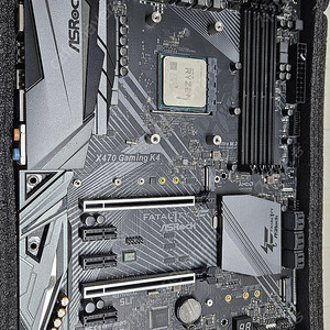 FATAL1TY ASRock x470 gaming k4 메인보드 팝니다.