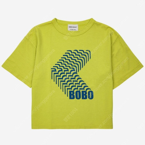 (새상품, 정품) 24ss 보보쇼즈 Bobo shadow 그린 티셔츠 10/11