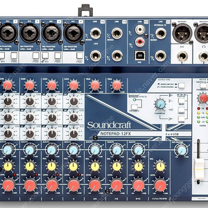 사운드크래프트 노트패드 12FX 판매합니다