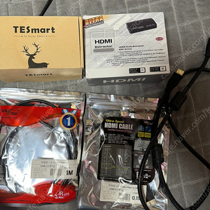 HDMI 셀렉터와 오디오 분리기