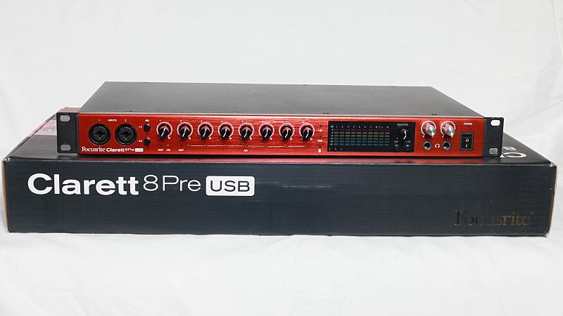 오디오인터페이스 포커스라이트 클라렛 8프리 Clarett8pre USB