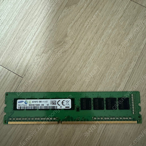 PC3-12800E 4GB 데스크탑 언버퍼 ECC 램 pc 서버 워크스테이션(삼성)