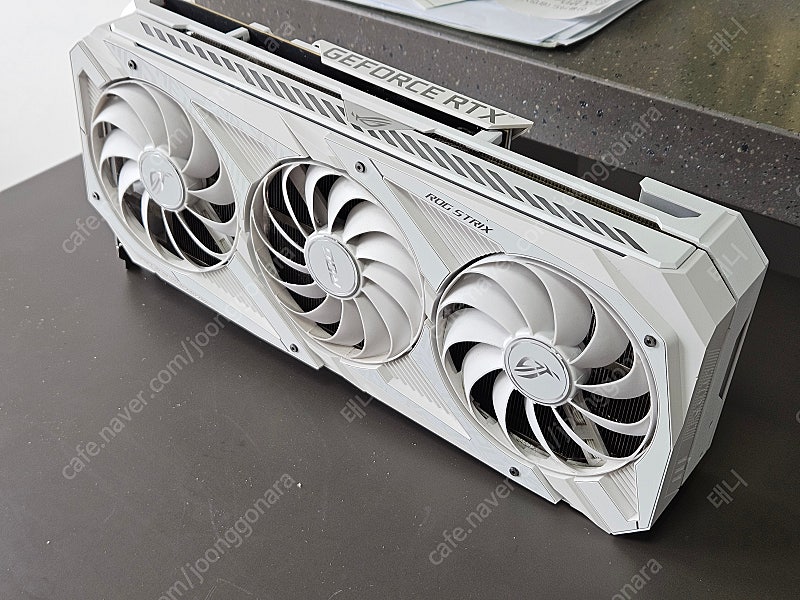 아수스 ASUS ROG 스트릭스 RTX3080 화이트 에디션 strix white edition