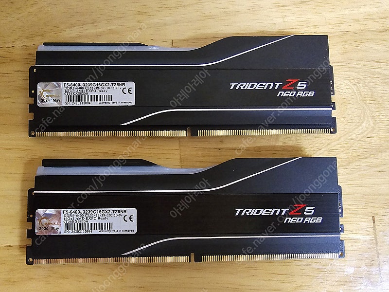 GSkill Trident Z5 NEO RGB DDR5 6400 32GB 램 판매