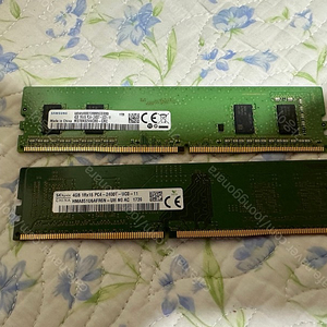 [판매] DDR4 삼성 4Gb, 하이닉스 4Gb 메모리