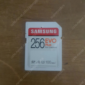 삼성 메모리카드 evo plus 256gb