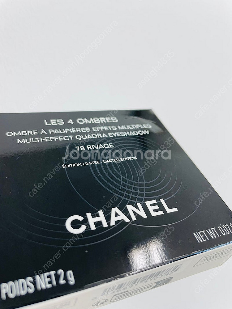 [정품] 샤넬 스프링 한정 78 리바쥬 4구 아이섀도우 판매합니다--3