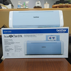 부라더 스캔앤컷 SDX 1200 토퍼기계