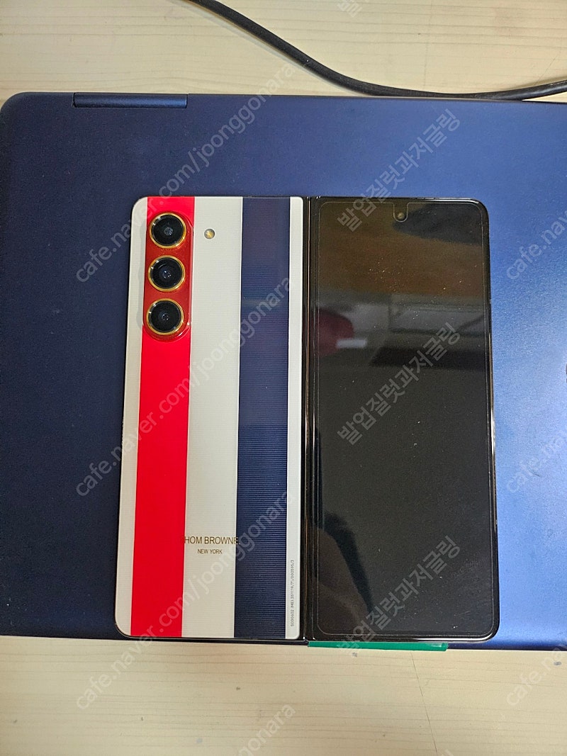 삼성 갤럭시 Z 폴드 5 톰브라운 에디션 국내판 휴대폰 단품