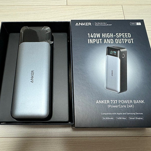 Anker 737 보조배터리 국내정발 1회사용