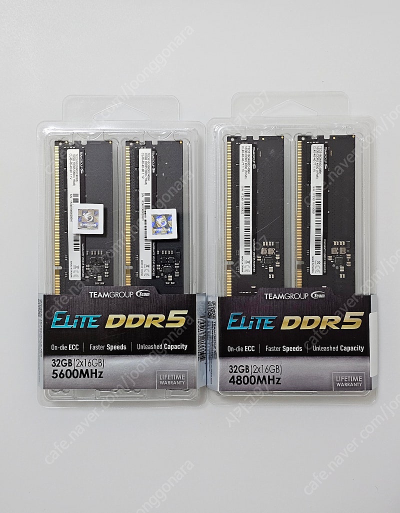 팀그룹 ddr5 5600 32gb cl46 데스크탑 메모리 램 미개봉