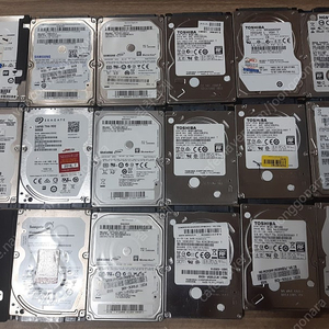 노트북 HDD 500G(중고) 18개 일괄판매합니다.