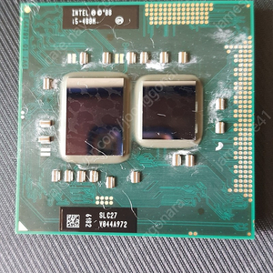 노트북 CPU (i5 480M)