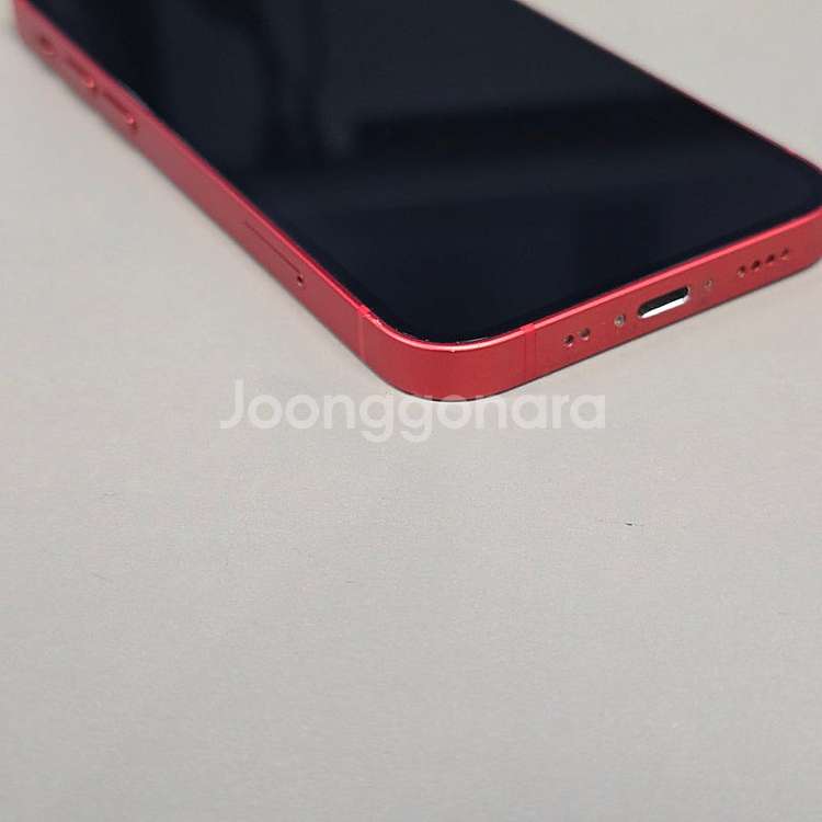 아이폰 12미니 레드 256기가 액정미파손 상태좋은가성...--5