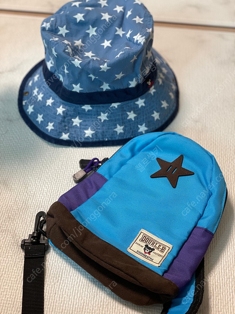 미키하우스 더블비 모자+가방