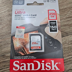 [미개봉] 샌디스크 256GB 메모리카드