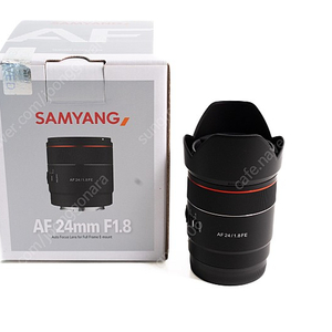 소니 E마운트 삼양 24mm f1.8 렌트 팝니다 35만원