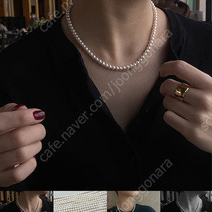 르블루 classic pearl necklace 5.5mm